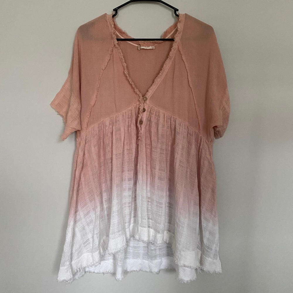 Altar’d State pink ombré tunic